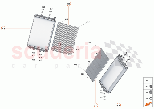 Part Diagram for McLaren 16LA184CP