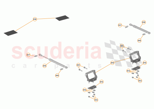 Part Diagram for McLaren 13A6843GP