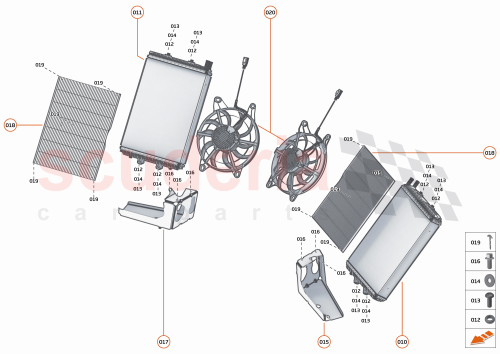 Part Diagram for McLaren 16LA678CP
