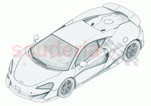 Part Diagram for McLaren 11P0420CP