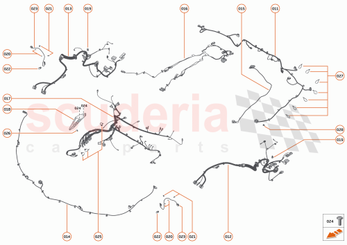 Part Diagram for McLaren 23MA522CP