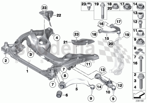 Part Diagram for Rolls Royce 31 12 6775959