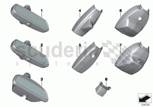 Part Diagram for Rolls Royce 51 16 9177321