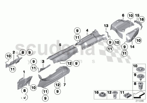 Part Diagram for Rolls Royce 07 14 9126886