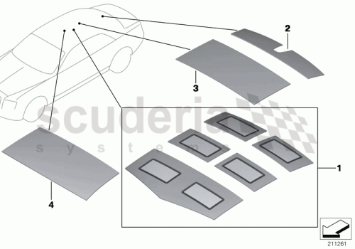 Part Diagram for Rolls Royce 51 48 9158042