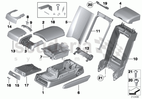 Part Diagram for Rolls Royce 52 20 7261407