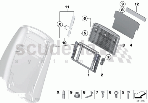 Part Diagram for Rolls Royce 07 14 9194839