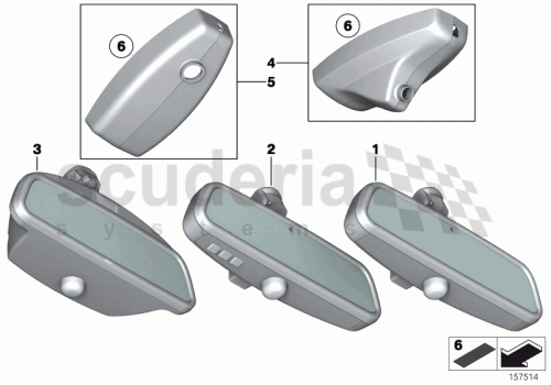 Part Diagram for Rolls Royce 51 16 9125674