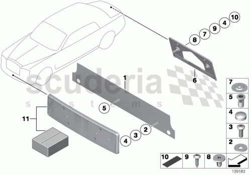 Part Diagram for Rolls Royce 72 60 7201440