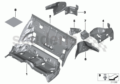 Part Diagram for Rolls Royce 51 48 8165271