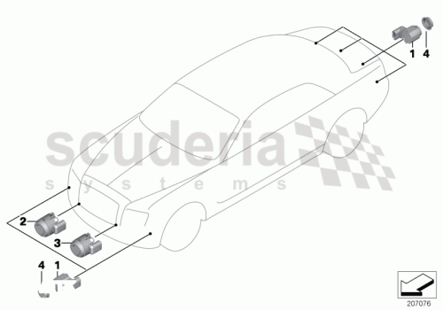 Part Diagram for Rolls Royce 66 20 9142107