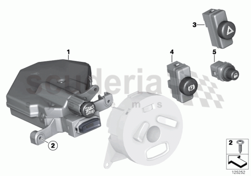 Part Diagram for Rolls Royce 61 31 0136730