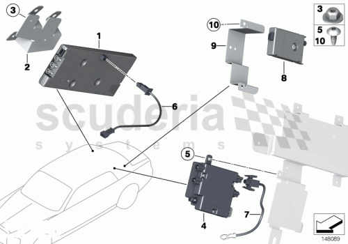 Part Diagram for Rolls Royce 65 25 0398096