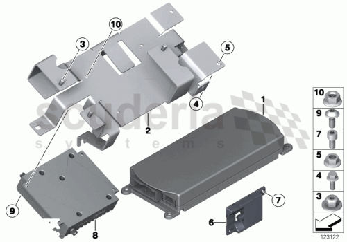 Part Diagram for Rolls Royce 84 21 6918520