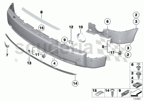 Part Diagram for Rolls Royce 51 11 7066908
