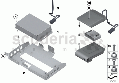 Part Diagram for Rolls Royce 65 20 0010641