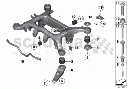 Part Diagram for Rolls Royce 33 31 6793638