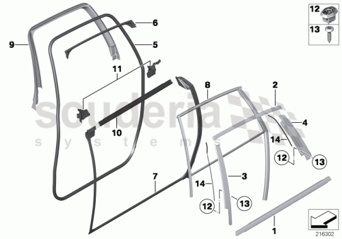 Part Diagram for Rolls Royce 51 76 7200327