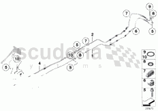 Part Diagram for Rolls Royce 64 53 9167140