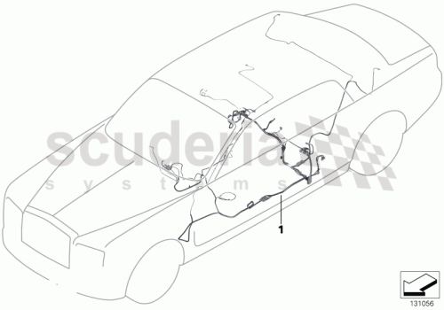 Part Diagram for Rolls Royce 61 11 0422769