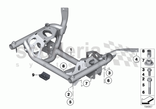 Part Diagram for Rolls Royce 07 11 9902742