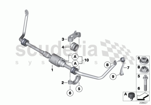 Part Diagram for Rolls Royce 37 10 6782629