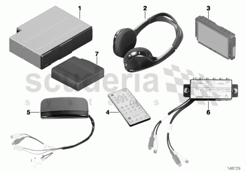 Part Diagram for Rolls Royce 65 12 0309868