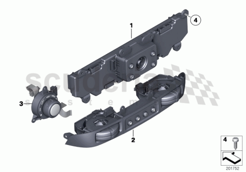 Part Diagram for Rolls Royce 61 31 9228161