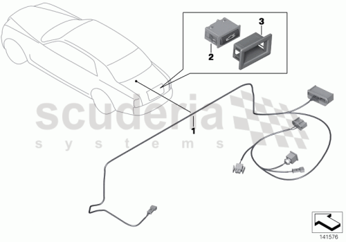 Part Diagram for Rolls Royce 51 49 7160828