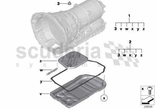 Part Diagram for Rolls Royce 24 11 7613238