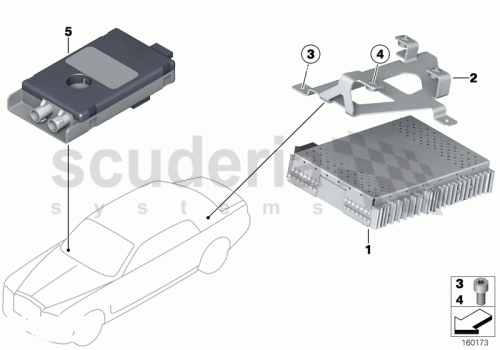 Part Diagram for Rolls Royce 65 12 0392692