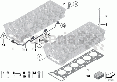Part Diagram for Rolls Royce 07 12 9905769