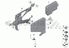Part Diagram for Rolls Royce 61 13 8364666
