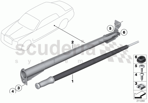 Part Diagram for Rolls Royce 07 14 7133522