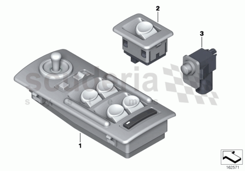 Part Diagram for Rolls Royce 61 31 0139117