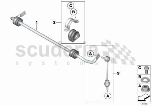 Part Diagram for Rolls Royce 33 55 0150520