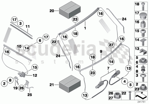 Part Diagram for Rolls Royce 07 12 9904319