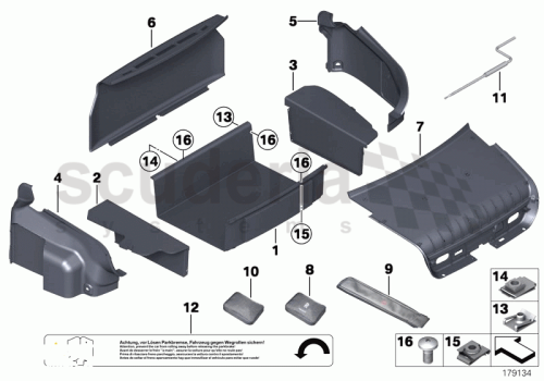Part Diagram for Rolls Royce 51 47 7052485
