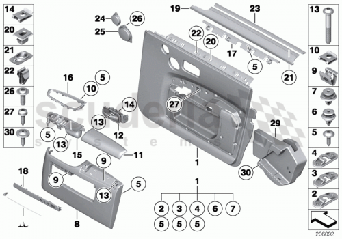 Part Diagram for Rolls Royce 51 41 9158060