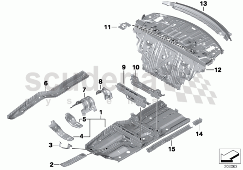 Part Diagram for Rolls Royce 41 11 7242623
