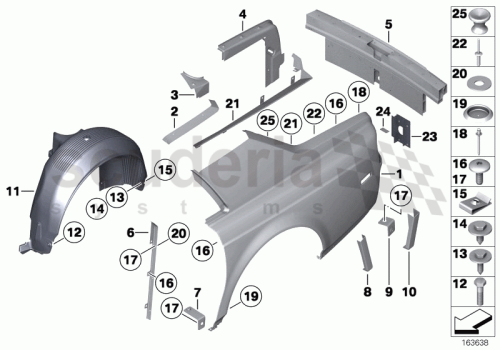 Part Diagram for Rolls Royce 41 21 7116957