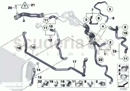 Part Diagram for Rolls Royce 13 62 1433077