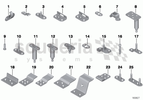 Part Diagram for Rolls Royce 51 45 7132922