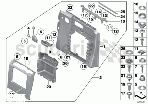 Part Diagram for Rolls Royce 51 42 7253858