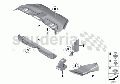 Part Diagram for Rolls Royce 51 71 7195159