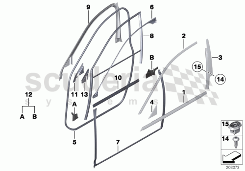 Part Diagram for Rolls Royce 51 76 7200303