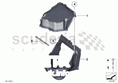 Part Diagram for Rolls Royce 64 11 9216222
