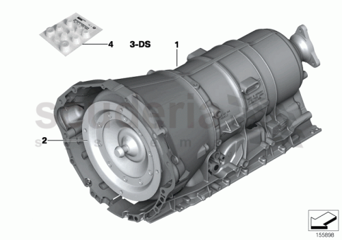 Part Diagram for Rolls Royce 24 10 7536090