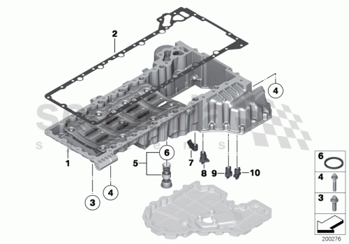 Part Diagram for Rolls Royce 11 13 7578305