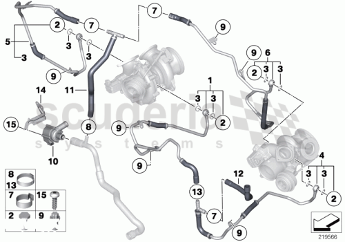 Part Diagram for Rolls Royce 11 51 7596933